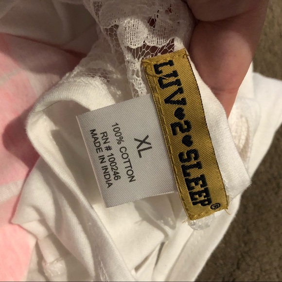 Nap-A-Holic Lacy Tank - JRs XL - Picture 5 of 5